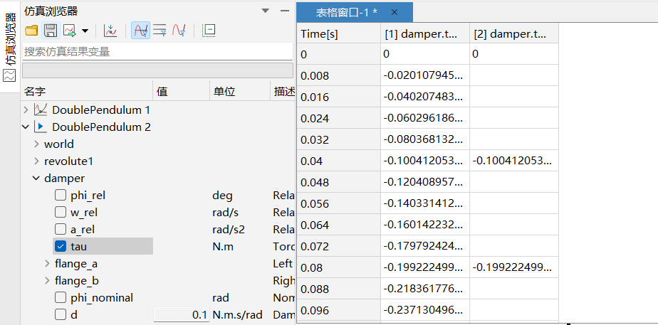 表格窗口不同数据